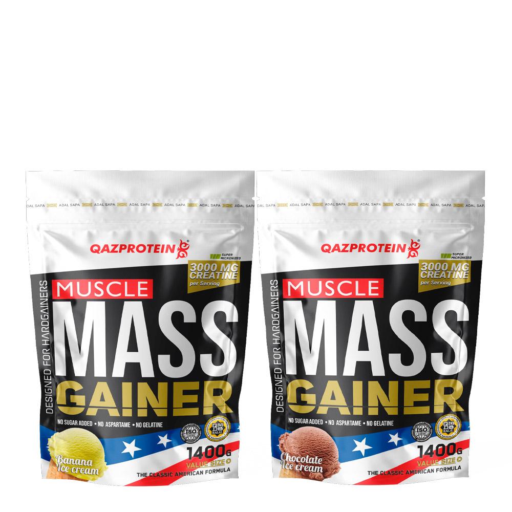 Qazprotein Muscle Mass Gainer, 1400 г +1400 г